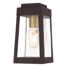 1 Lt Bronze Wall Lantern