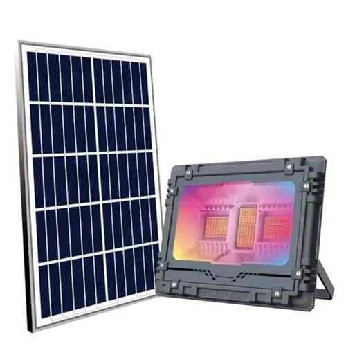 100w RGB Colour Changing Solar Flood Light Afrisolar