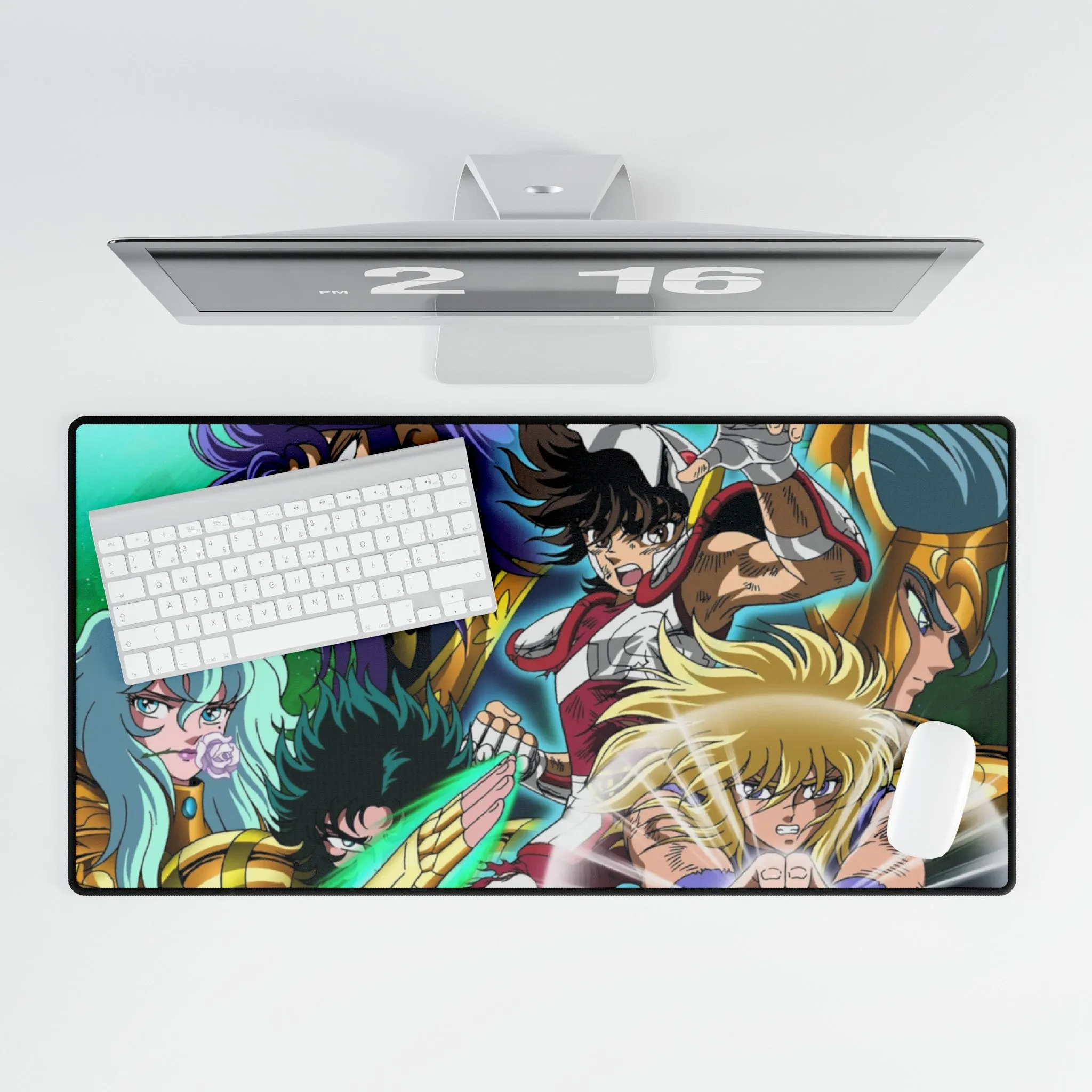 12 Temples Mouse Pad (Desk Mat)