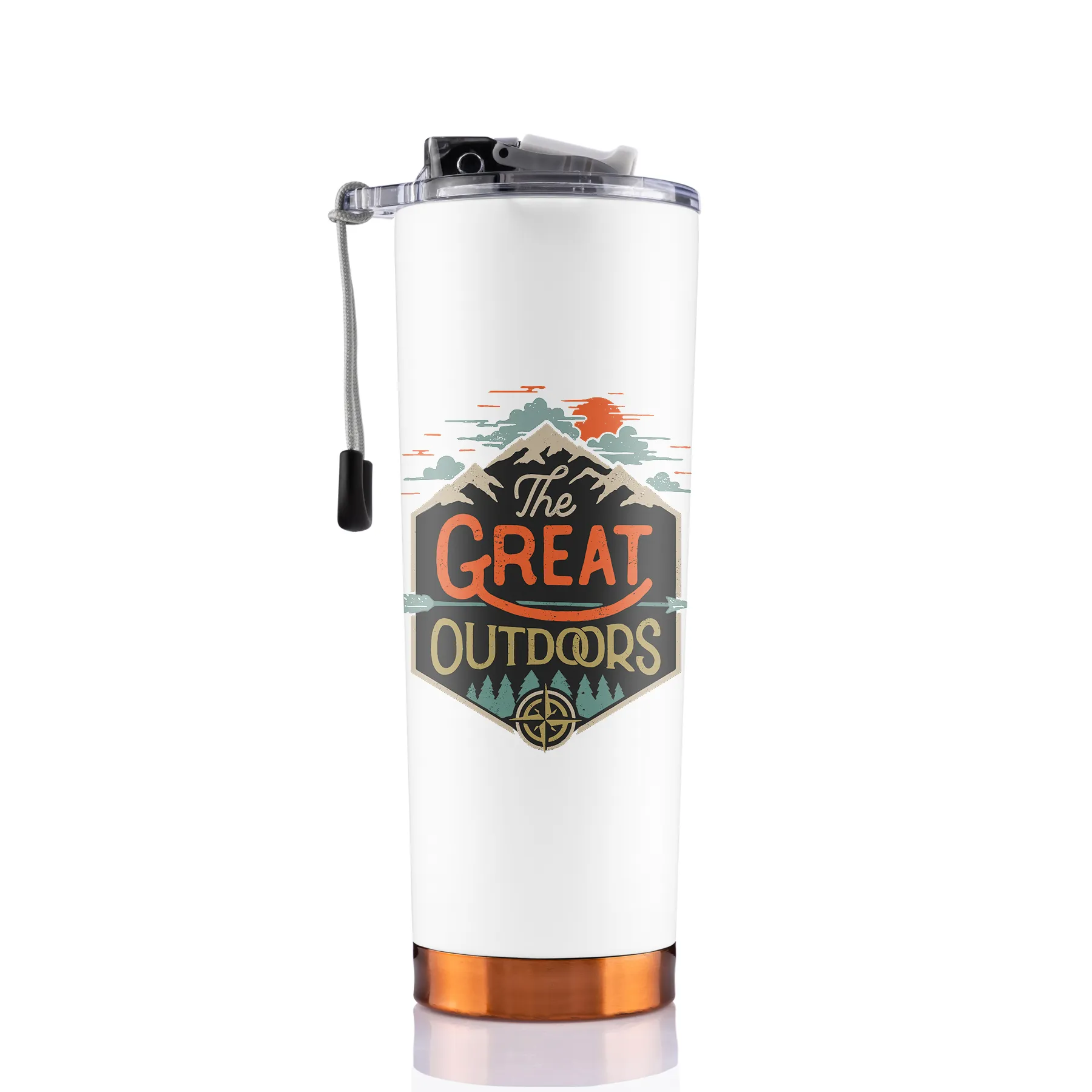 24 oz Mountaineer Tumbler