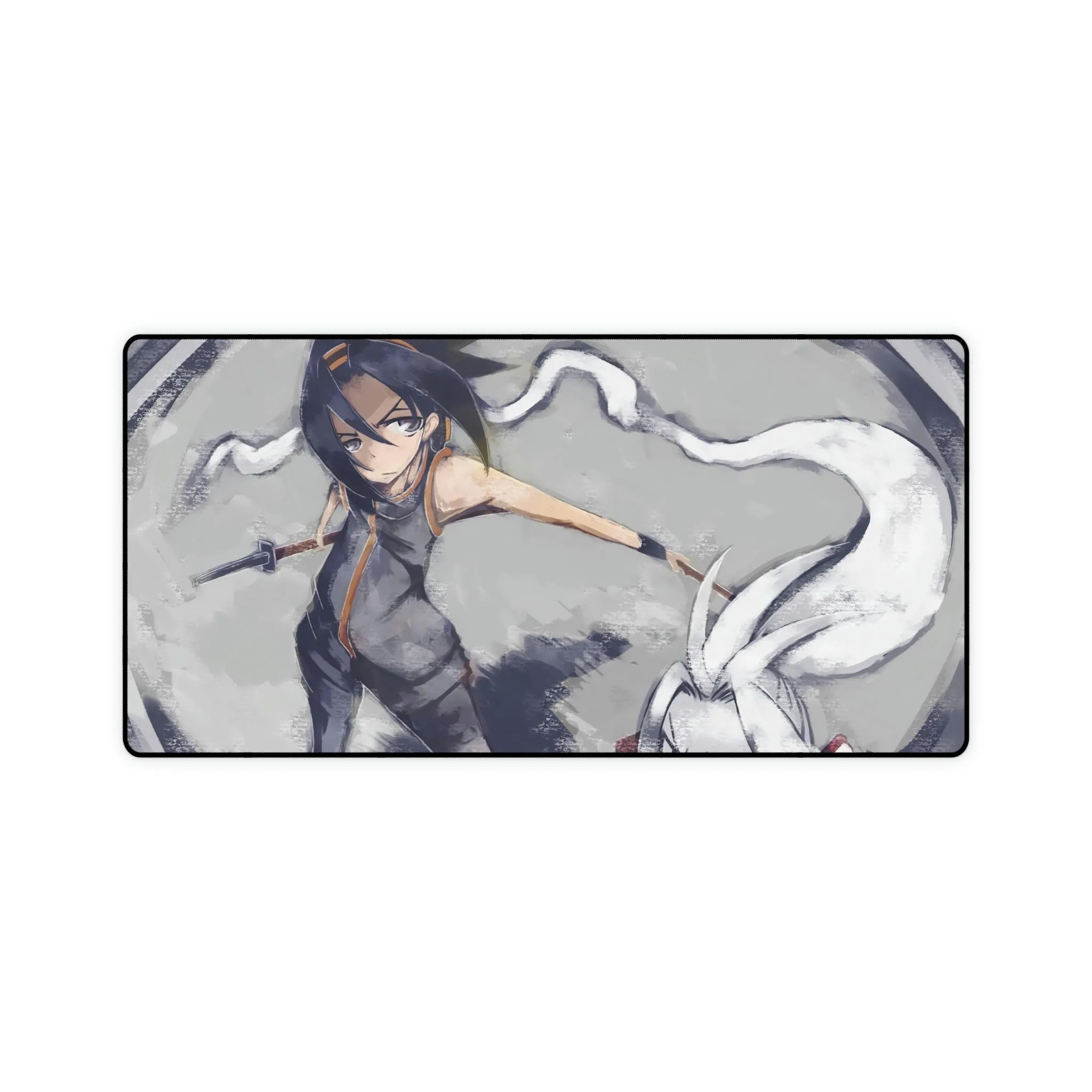 #3.3356, Shaman King, Yoh Asakura, Amidamaru, Spirit, Mouse Pad (Desk Mat)