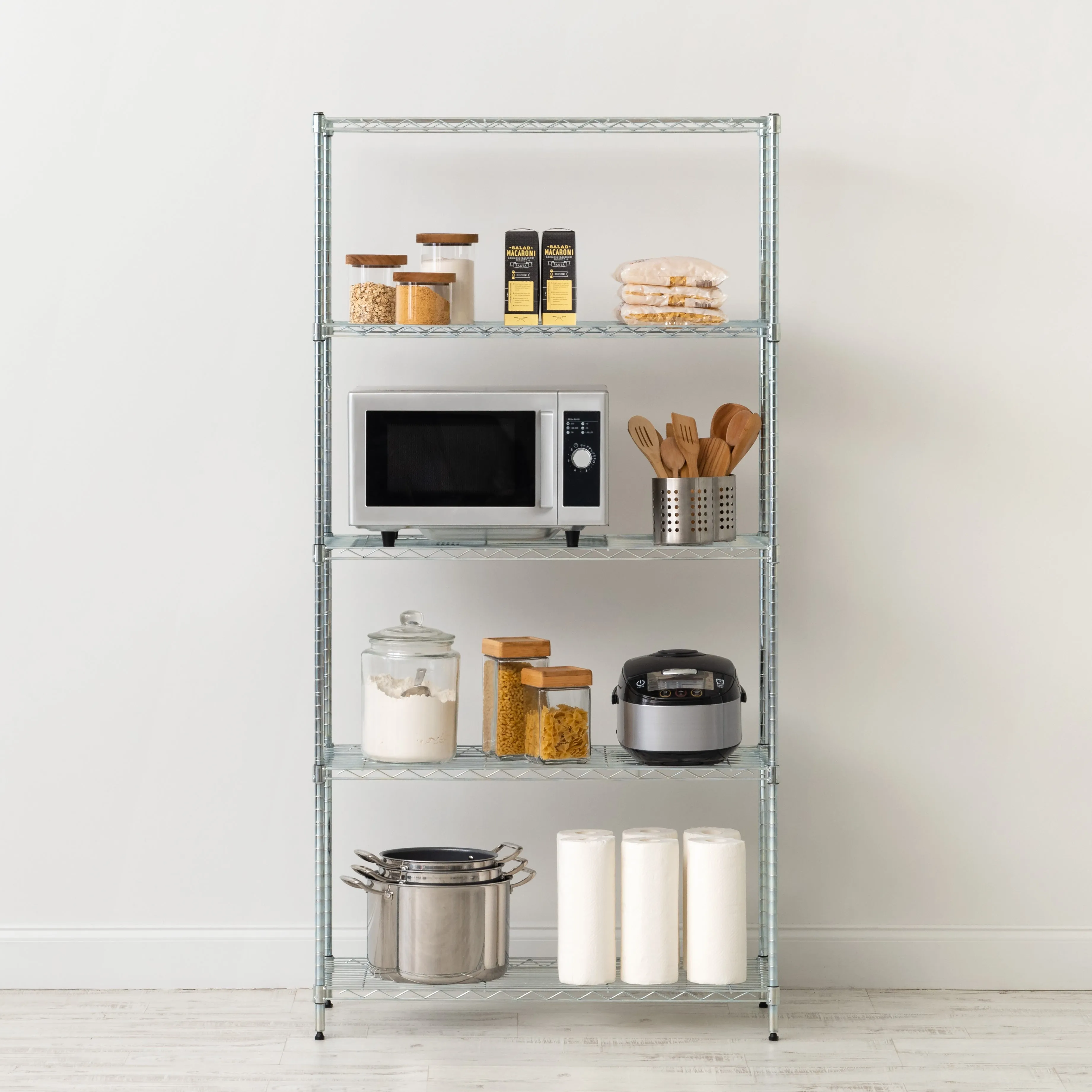 5-Shelves Wire Storage Unit