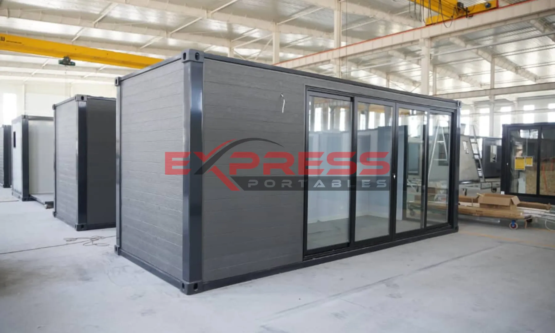 6m Cabin - Glass Panels