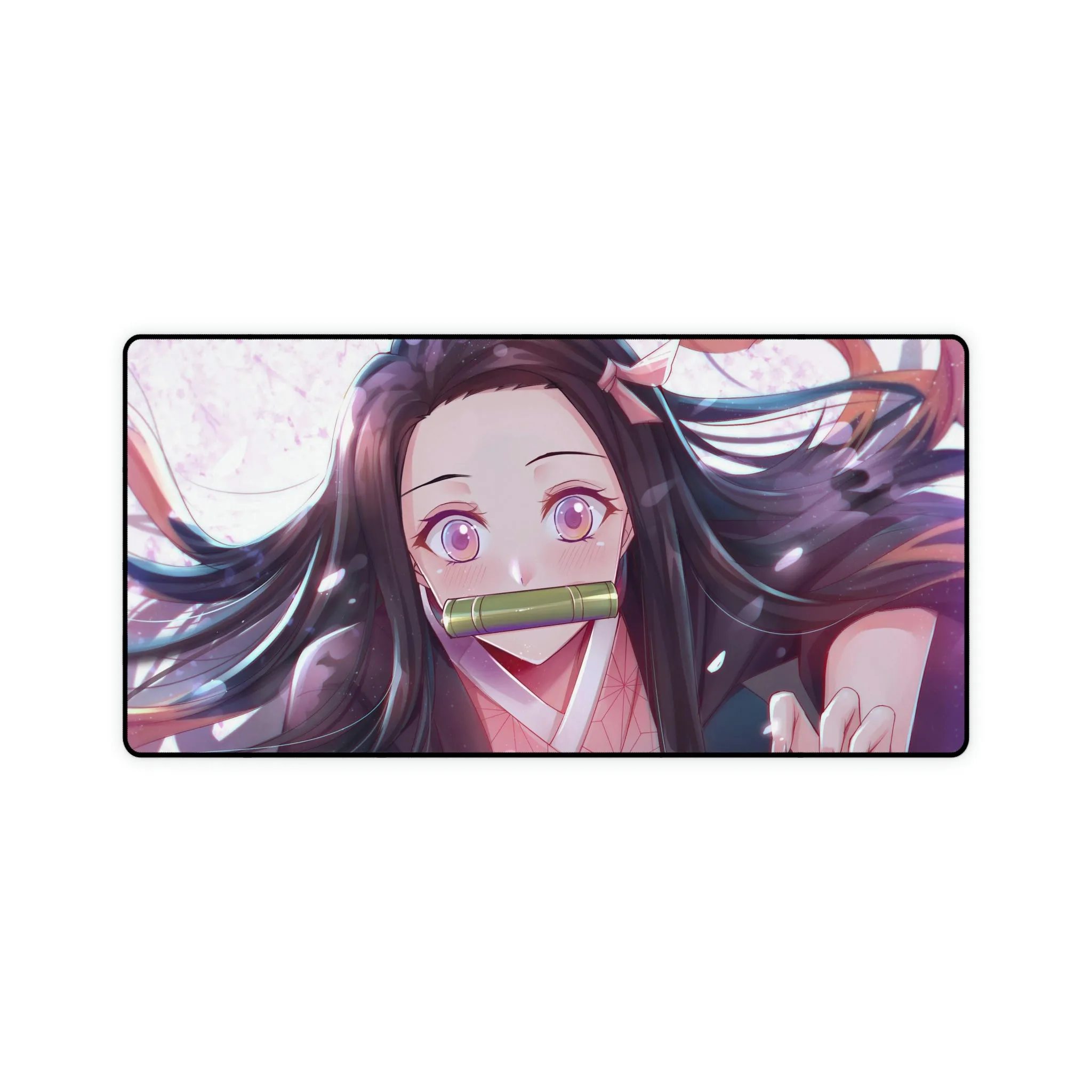 #8.1037, Demon Slayer, Nezuko Kamado, Mouse Pad (Desk Mat)