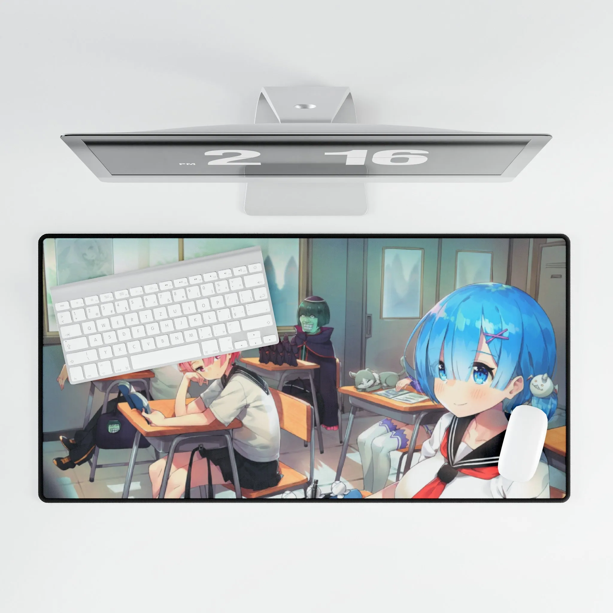 A Simple School Day Mouse Pad (Desk Mat)