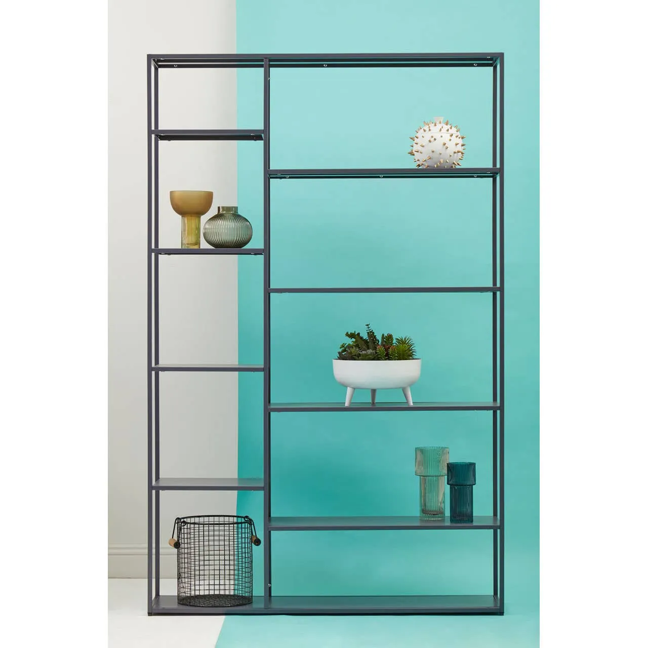 Acero Grey Multi Shelf Unit