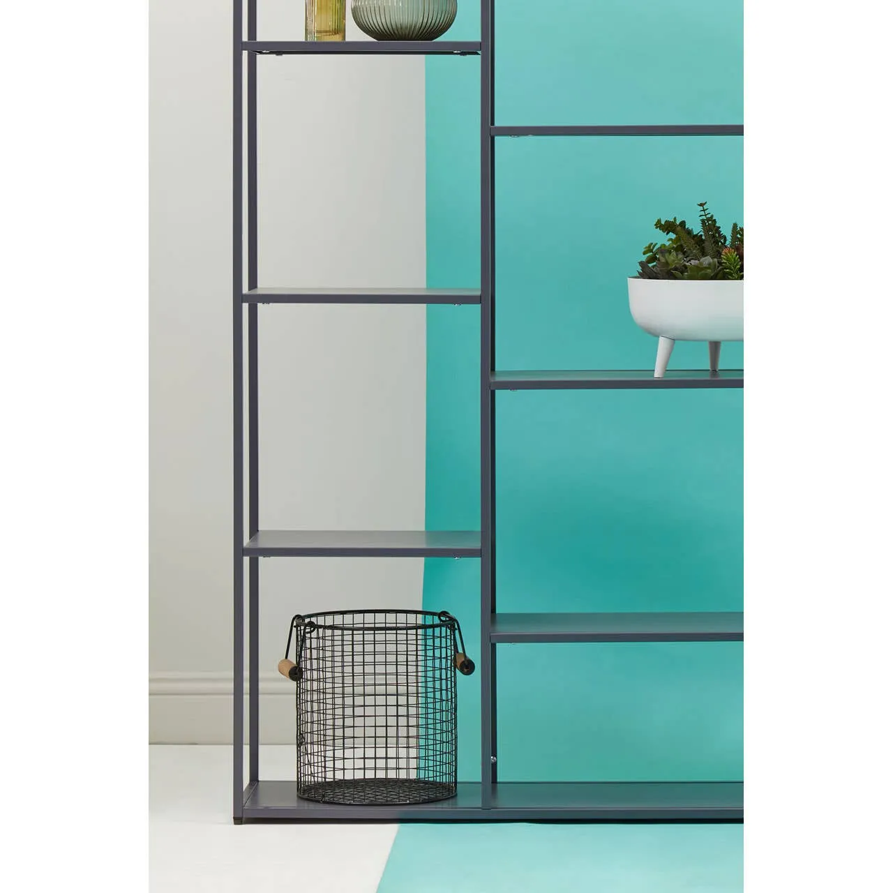 Acero Grey Multi Shelf Unit