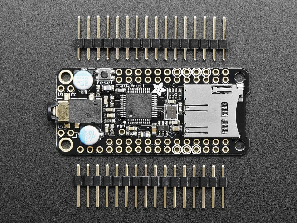 Adafruit Music Maker FeatherWing - MP3 OGG WAV MIDI Synth Player