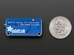 Adafruit Stereo FM Transmitter with RDS/RBDS Breakout - Si4713