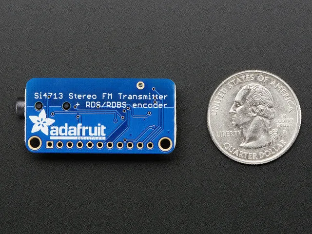 Adafruit Stereo FM Transmitter with RDS/RBDS Breakout - Si4713