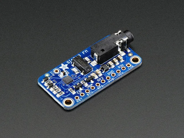 Adafruit Stereo FM Transmitter with RDS/RBDS Breakout - Si4713