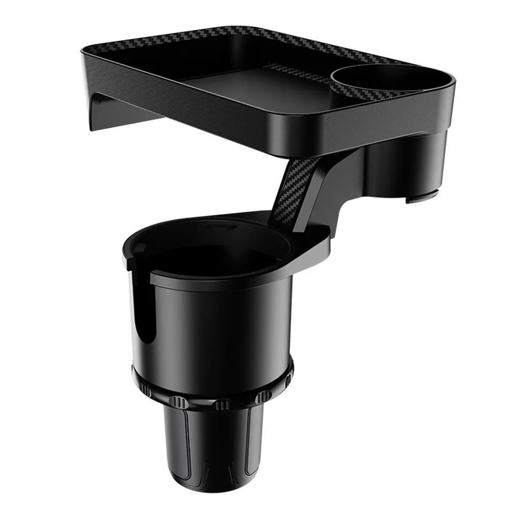 Adjustable Car Cup Holder Extender Tray