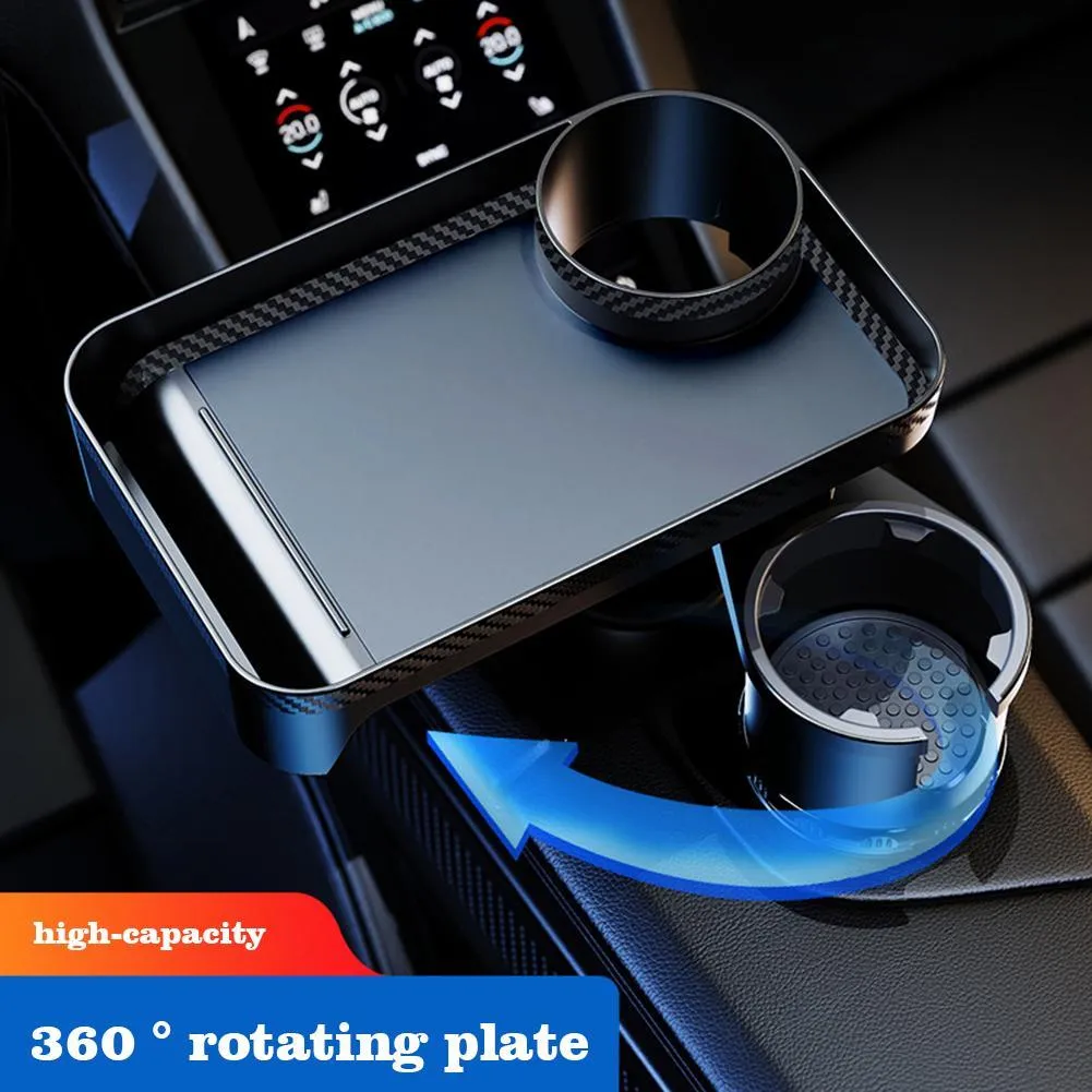 Adjustable Car Cup Holder Extender Tray