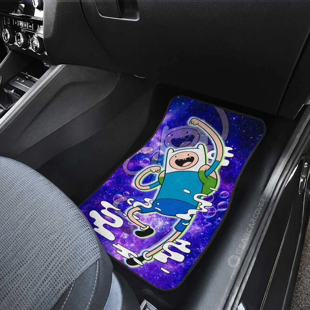 Adventure Time Finn Galaxy Car Floor Mats Custom