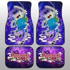 Adventure Time Finn Galaxy Car Floor Mats Custom