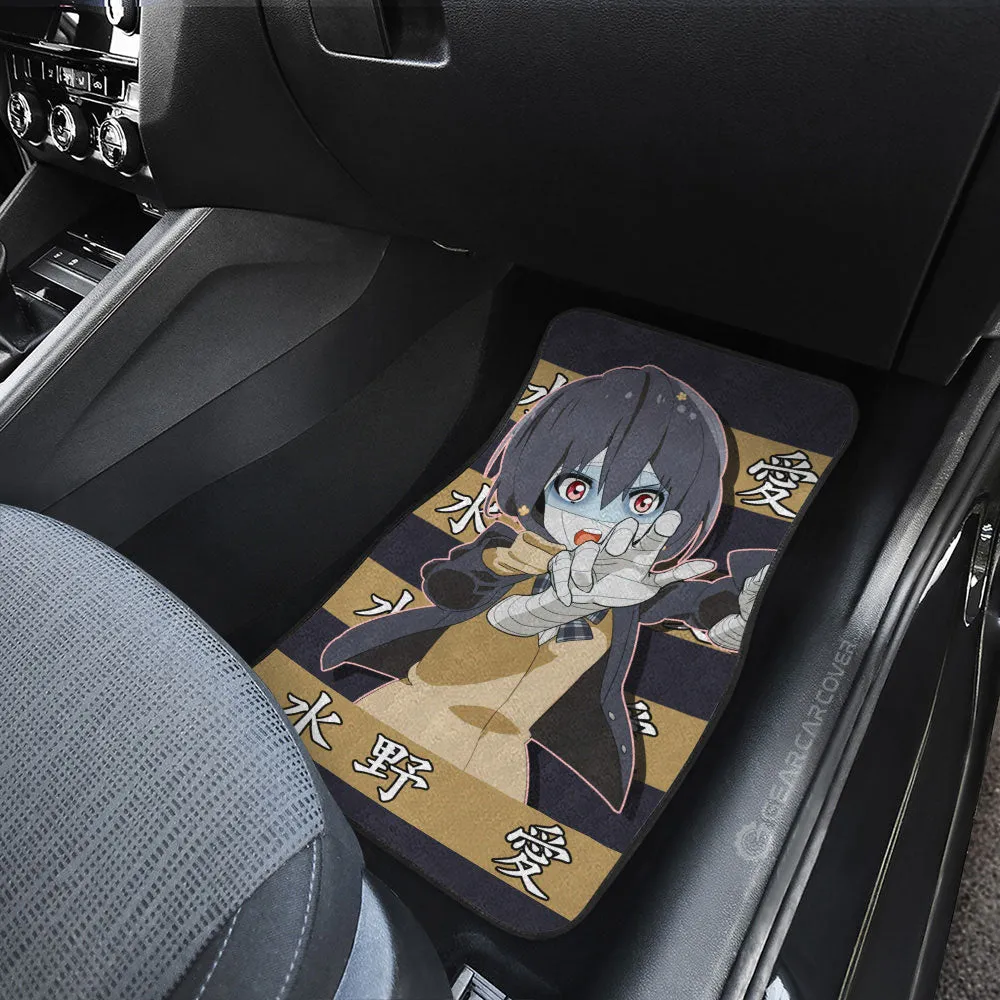 Ai Mizuno Car Floor Mats Custom Anime Car Accessories