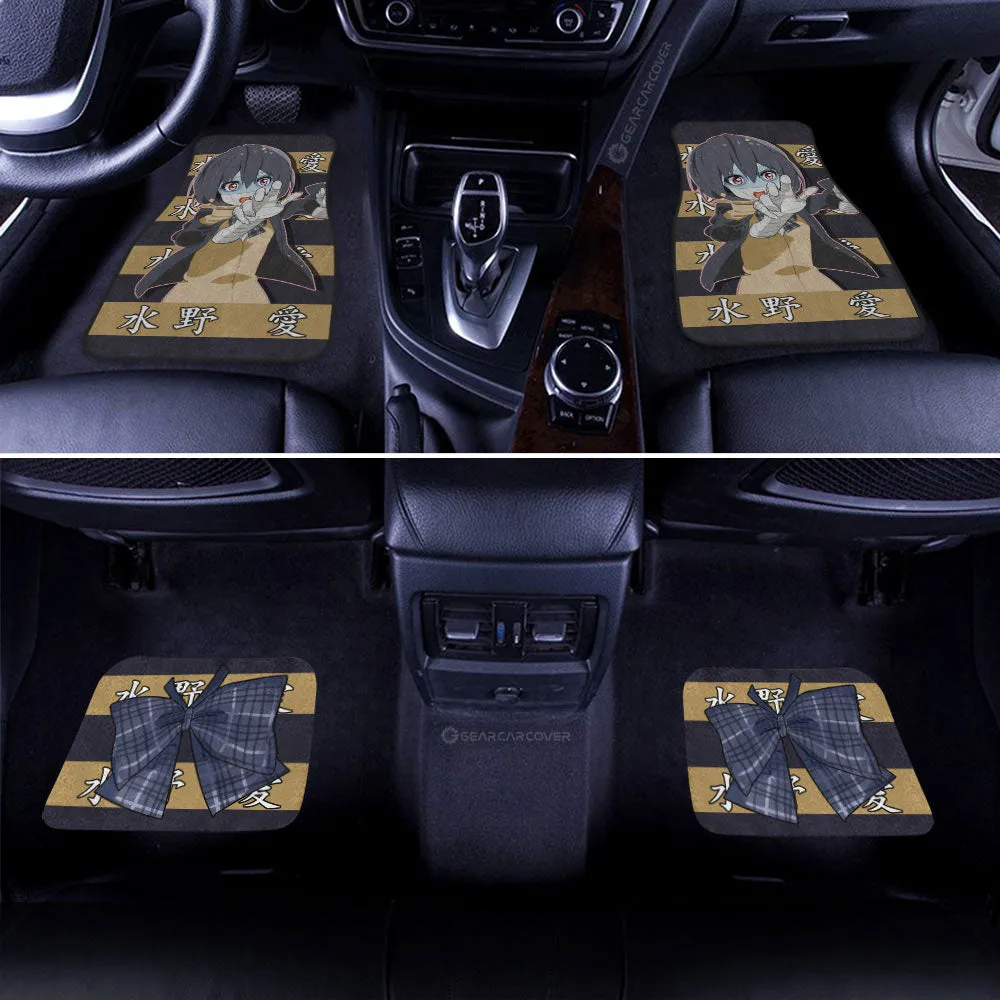 Ai Mizuno Car Floor Mats Custom Anime Car Accessories