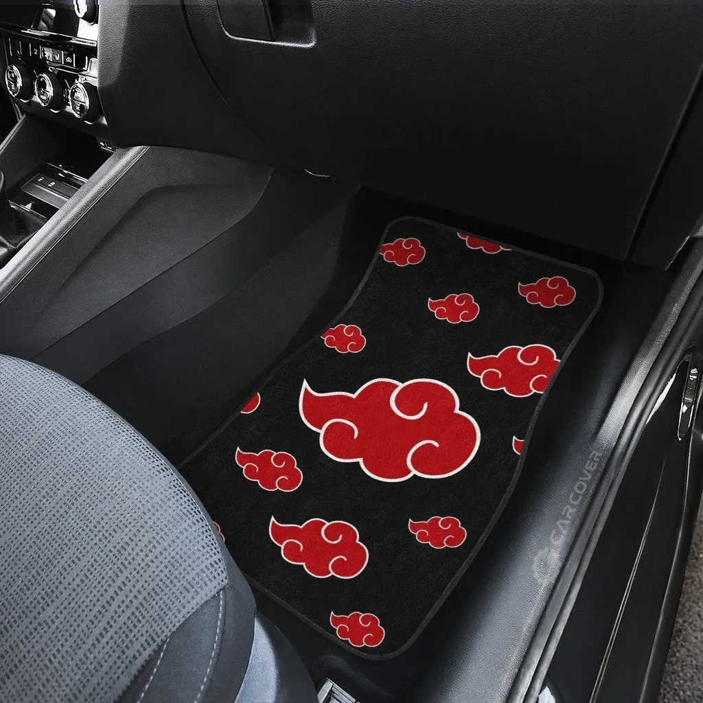 Akatsuki Cloud Car Floor Mats Custom Akatsuki Car Accessories