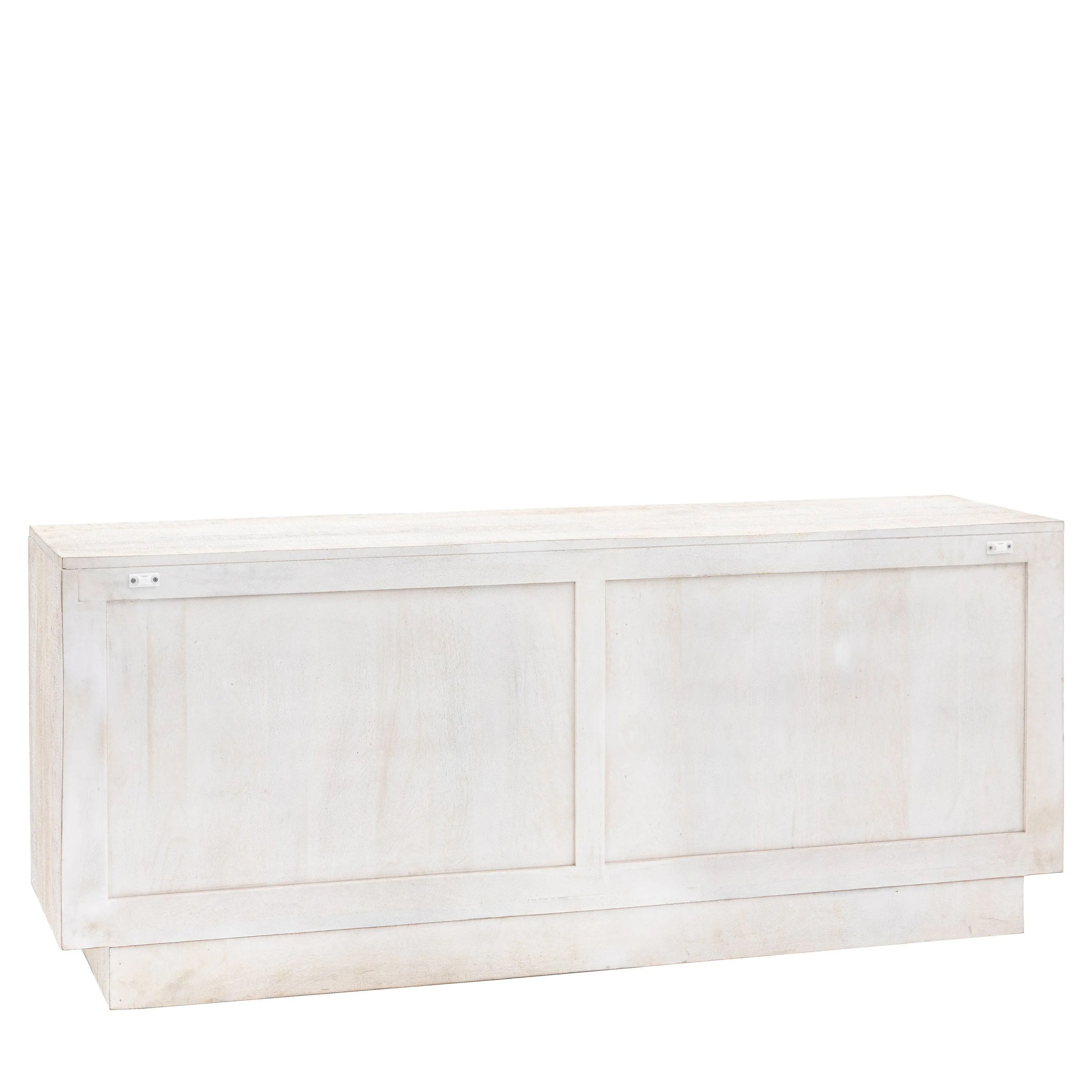 Amos Iowa 4 Door Sideboard Whitewash