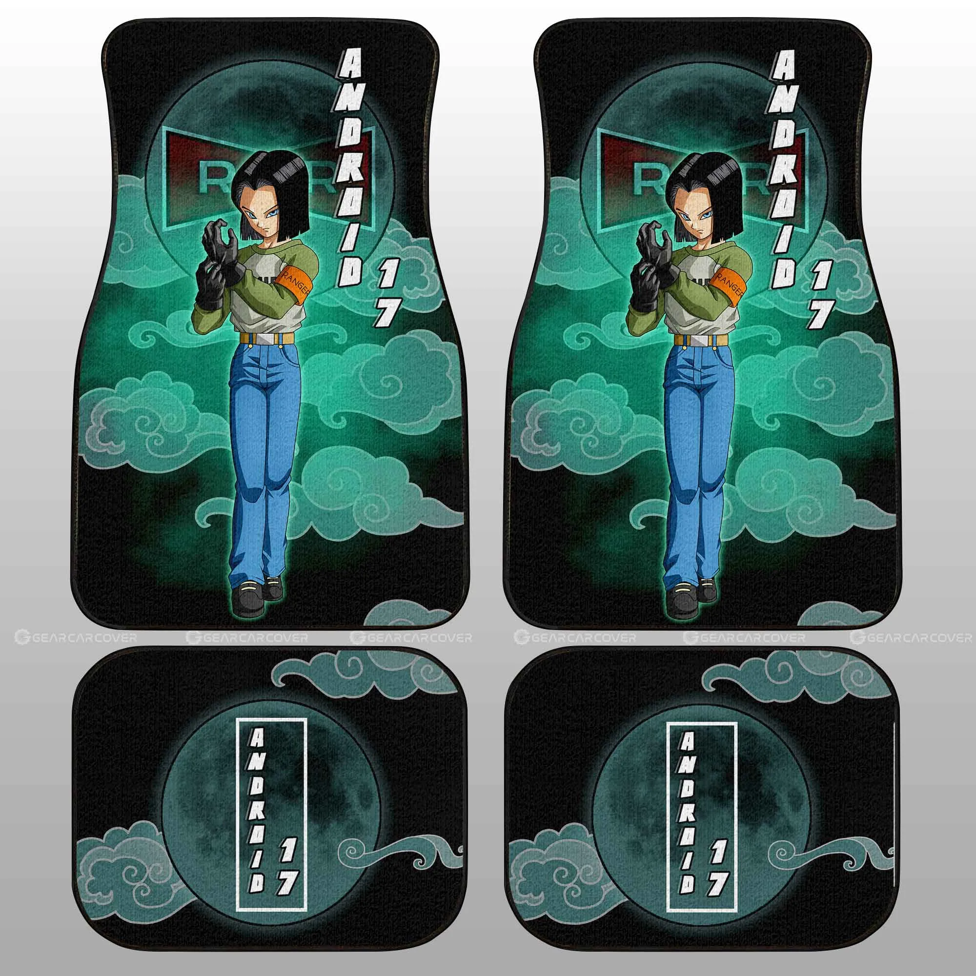 Android 17 Car Floor Mats Custom Car Interior Accessories