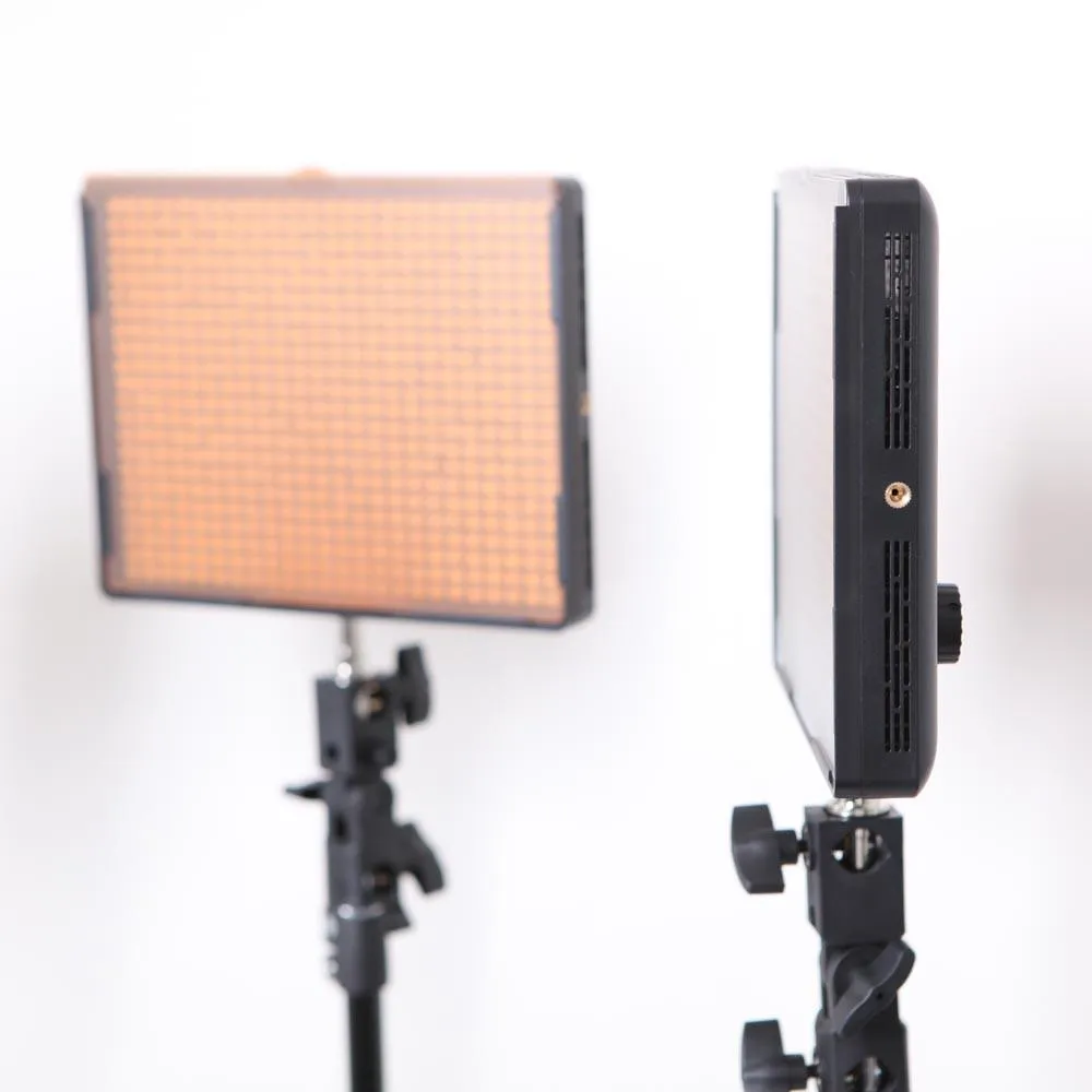 Aputure AL-528 (H528) LED Video Continuous Portable Lighting Kit with Boom