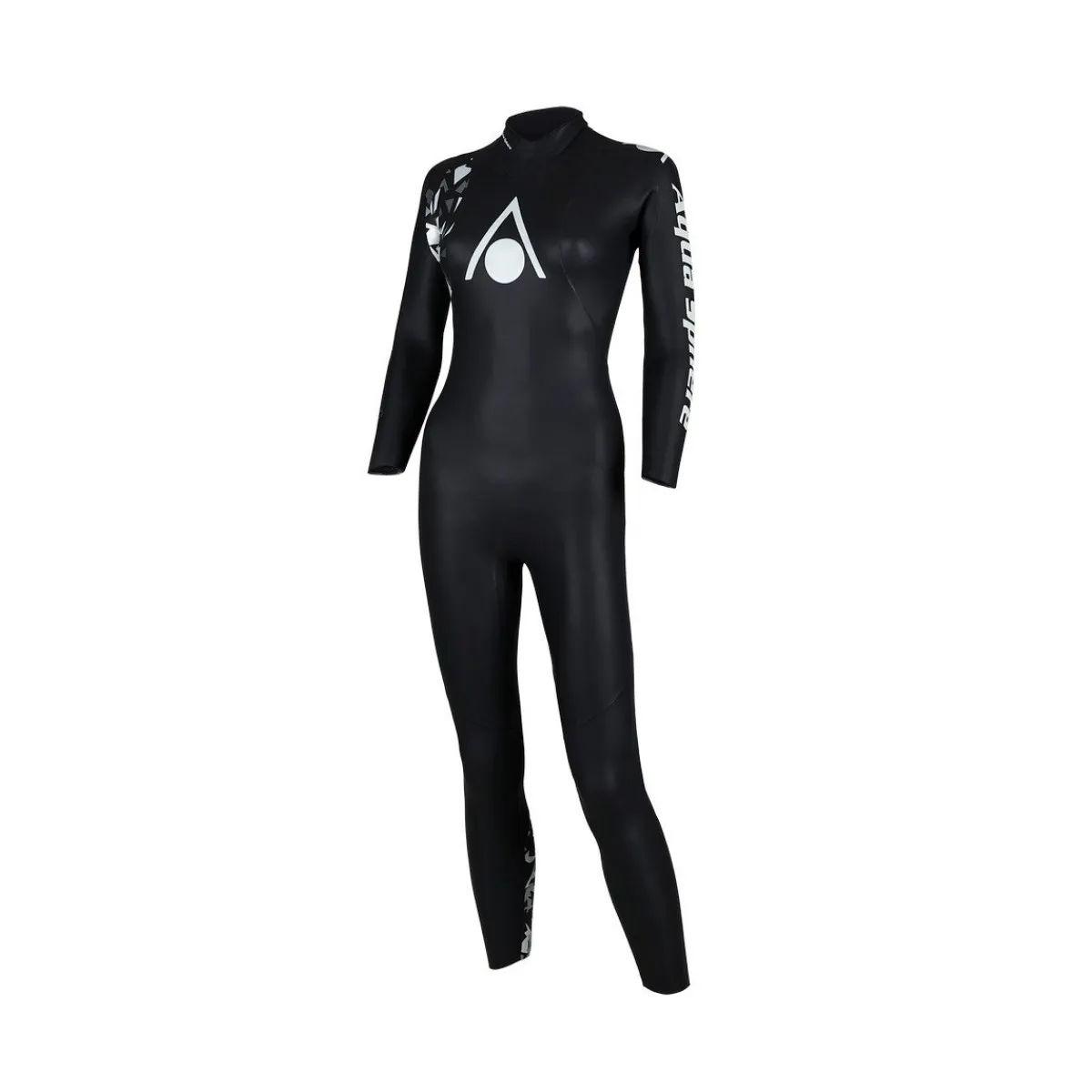 Aqua Sphere Pursuit V3 Wetsuit Black White Woman