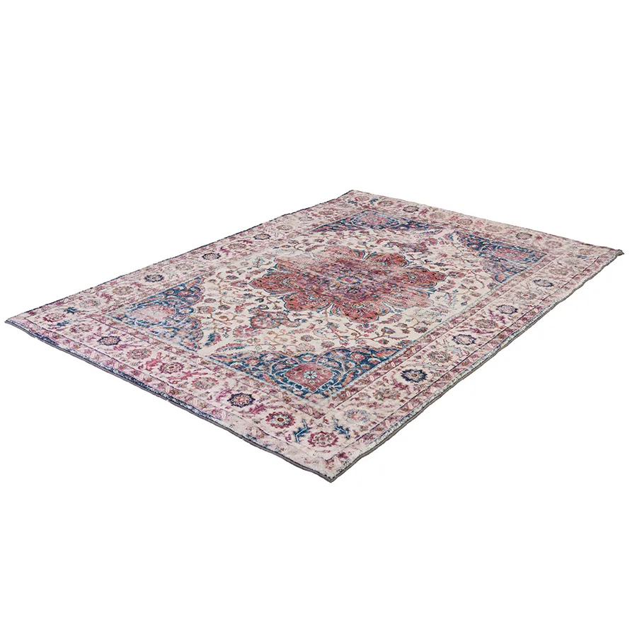 Babylon Multicolour Traditional Distressed Area Rug