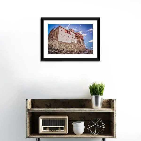 Baltit Fort In Hunza Canvas Wall Art