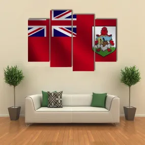 Bermuda Flag Canvas Wall Art