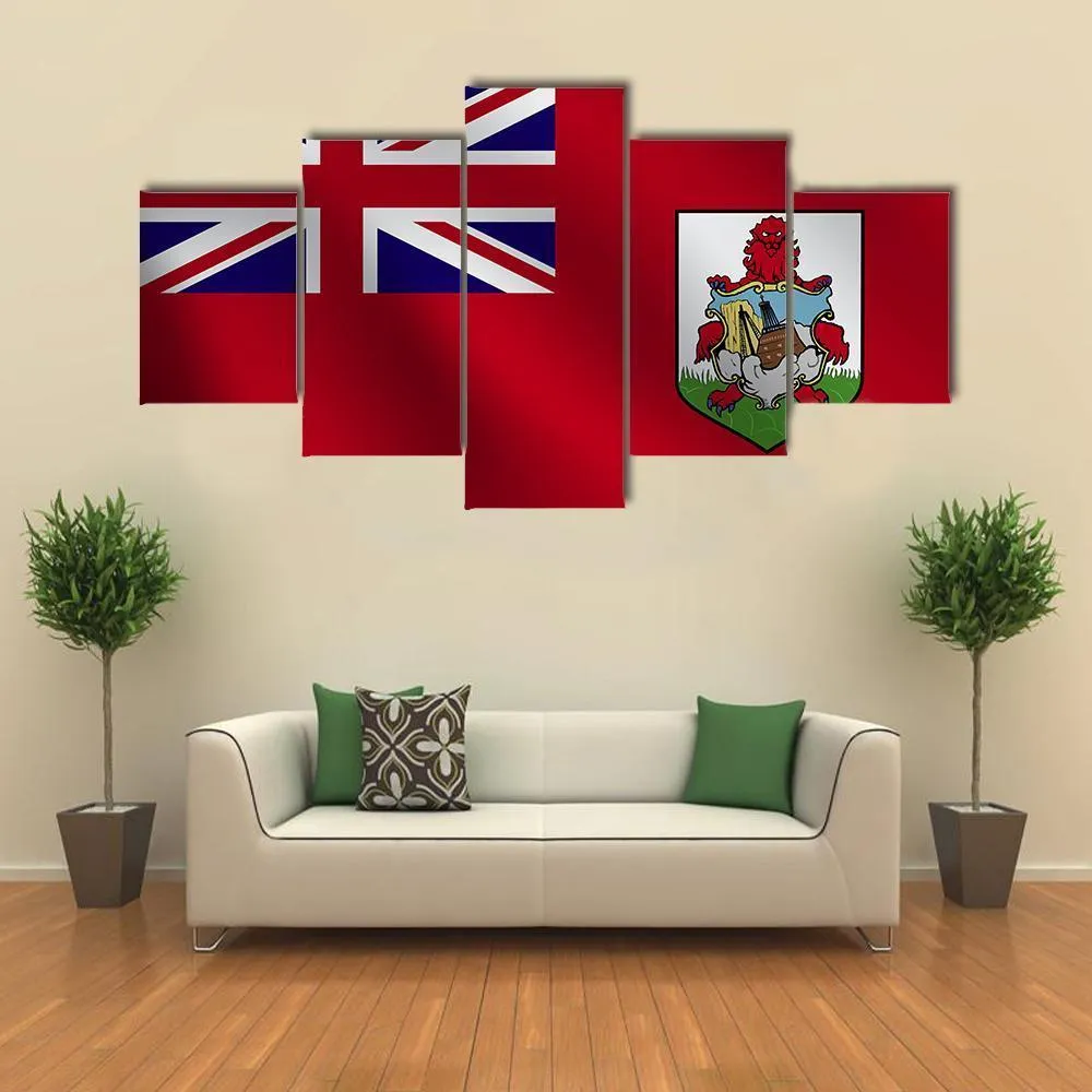 Bermuda Flag Canvas Wall Art