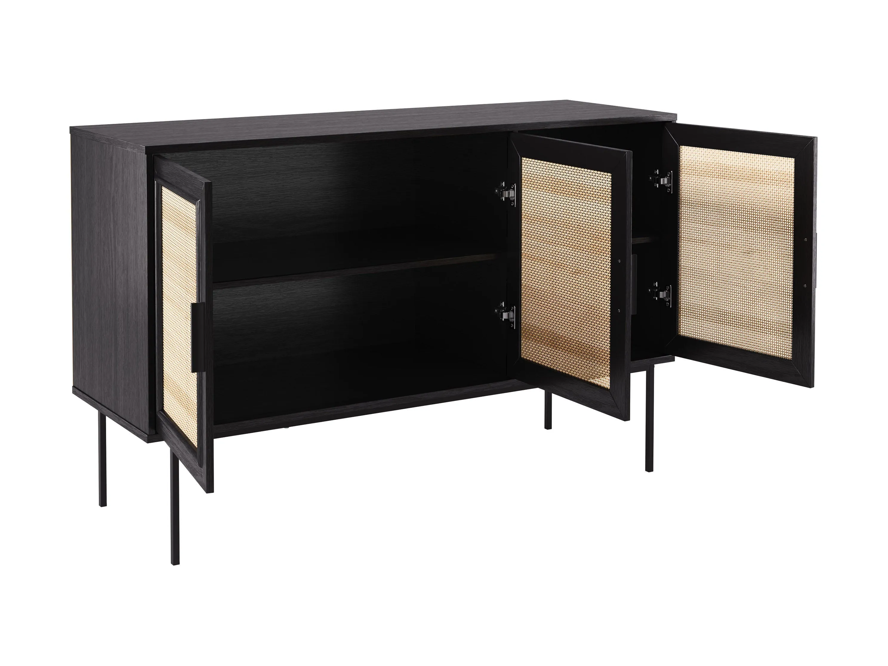 Black Wood Sideboard Buffet