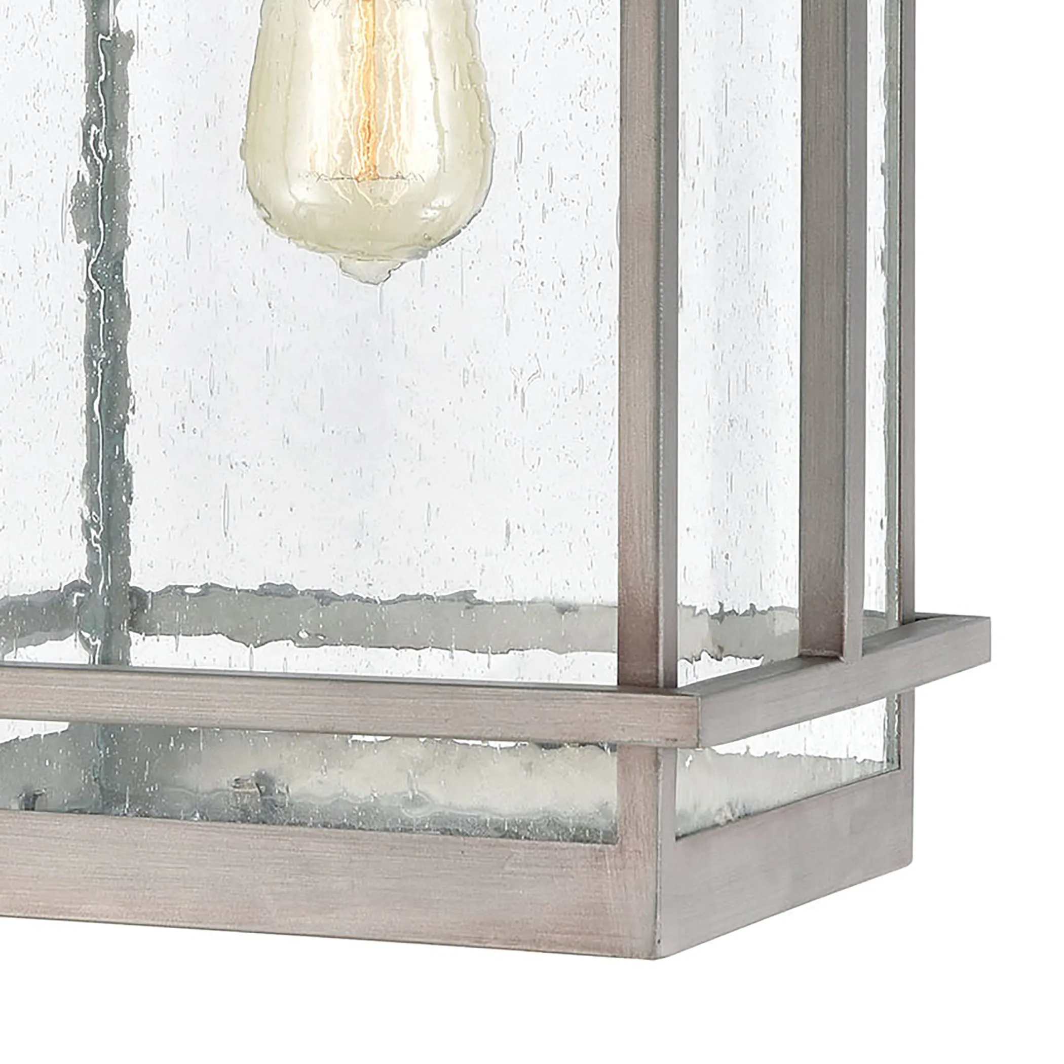 Breckenridge 10" 1 Light Sconce in Weathered Zinc