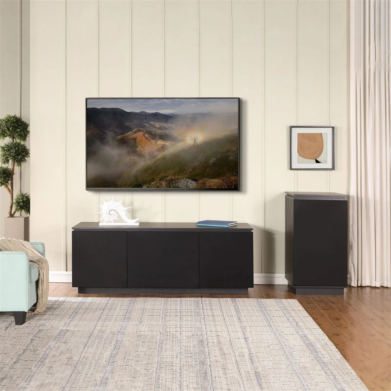 BROADWAY1800BLK Entertainment Unit by Tauris™