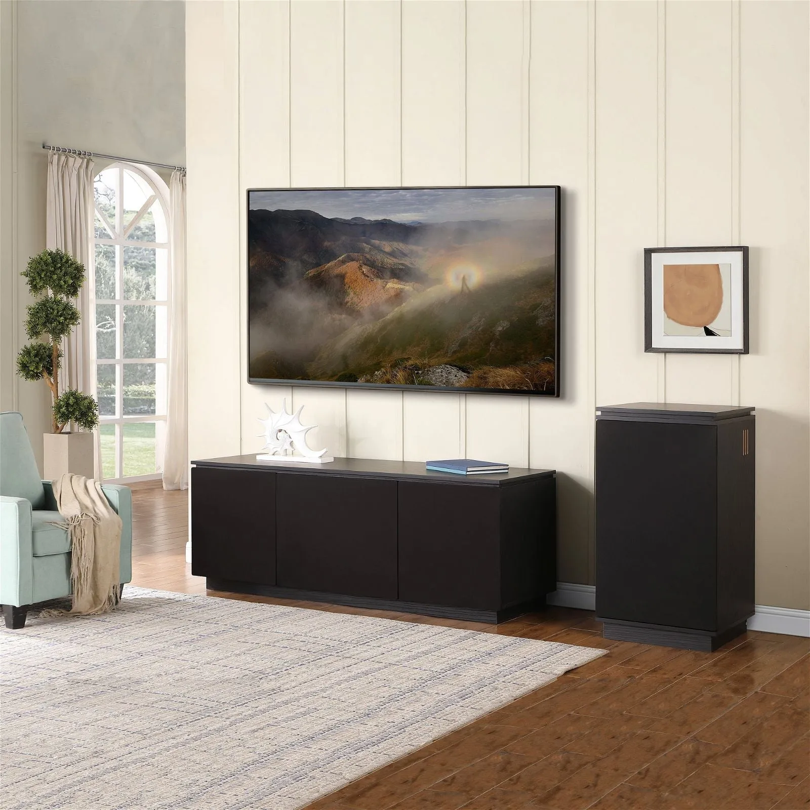 BROADWAY1800BLK Entertainment Unit by Tauris™