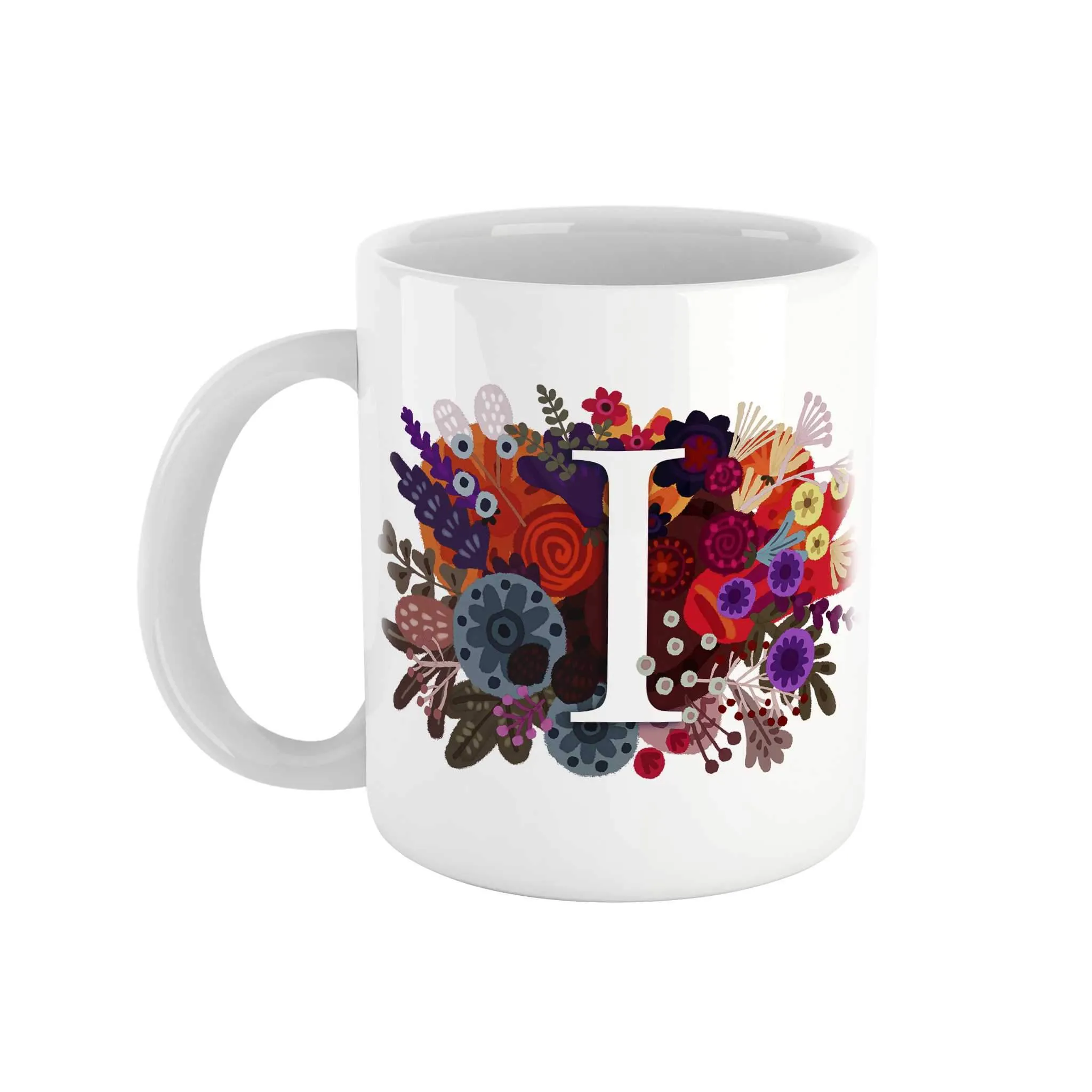 Burst of Colors Ceramic Mug