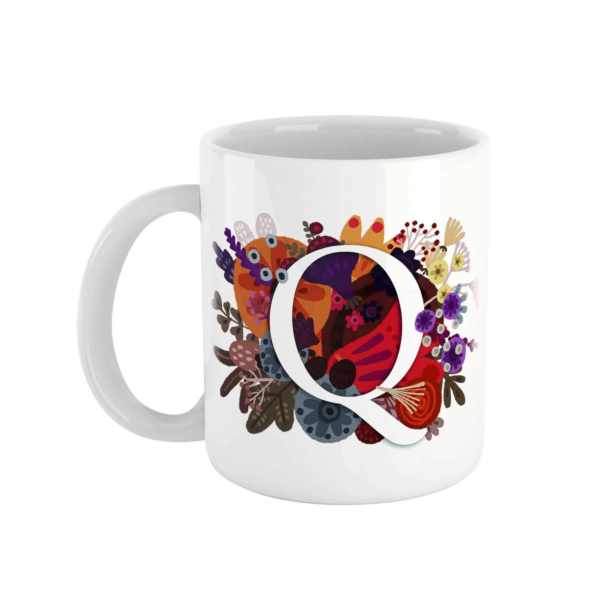 Burst of Colors Ceramic Mug