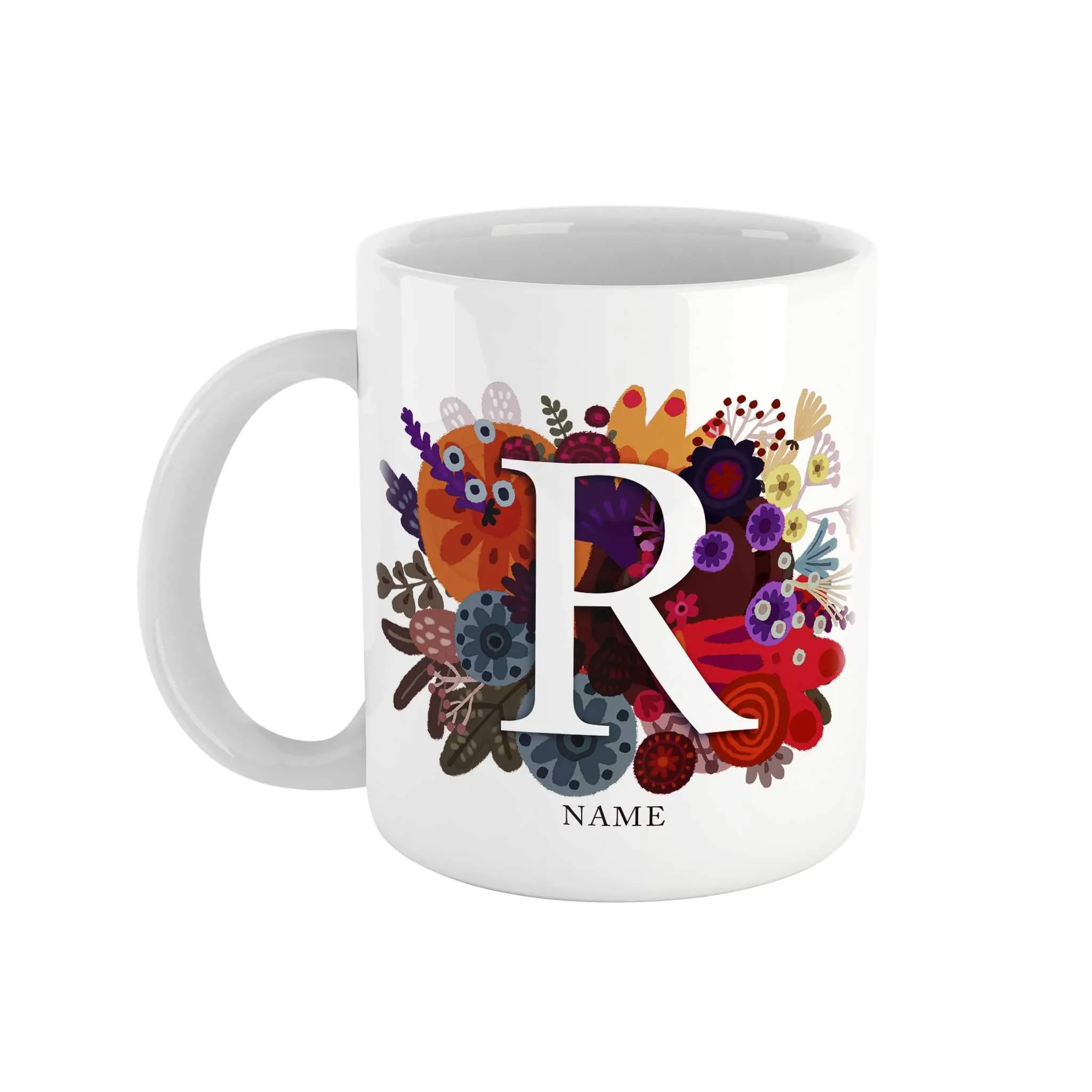 Burst of Colors Ceramic Mug