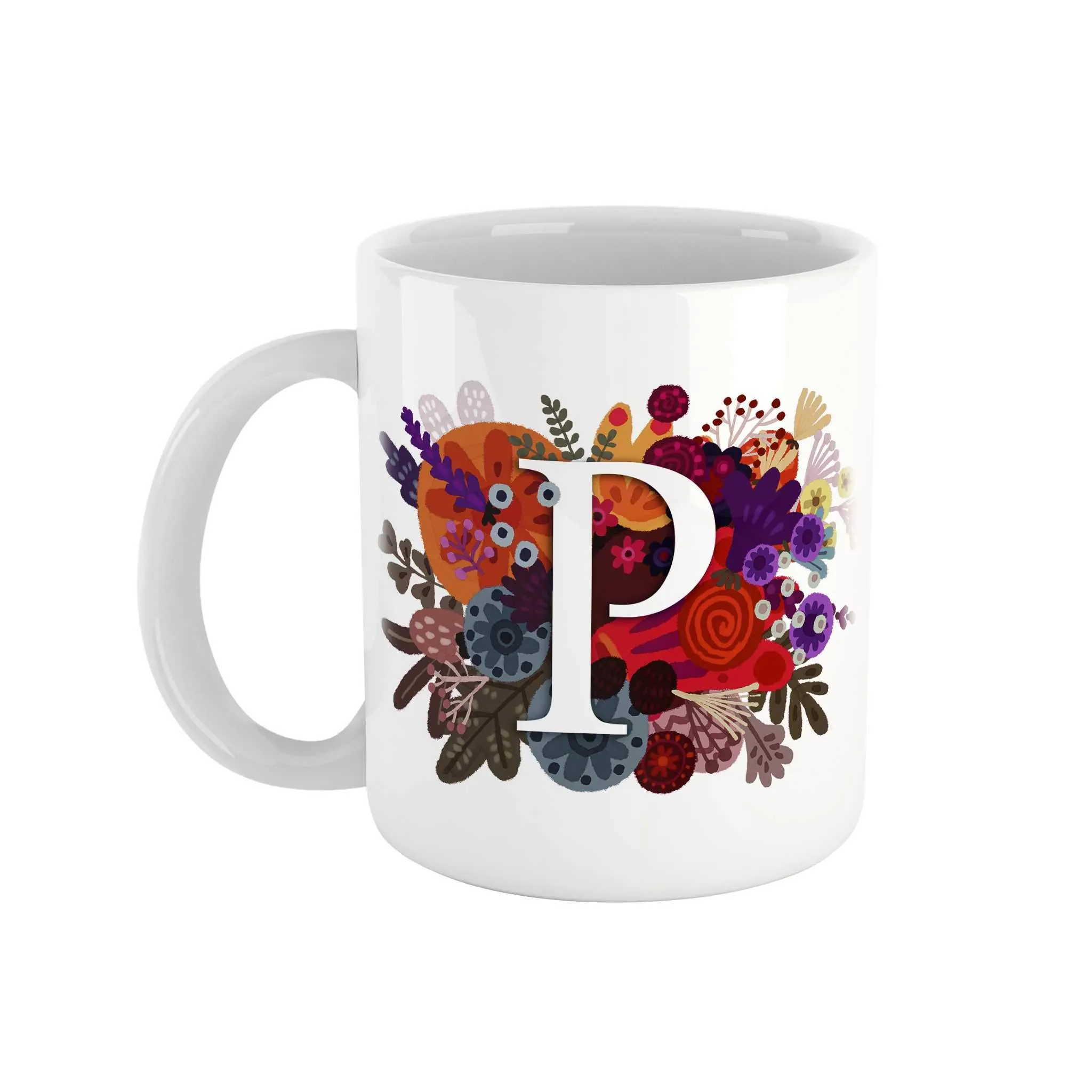 Burst of Colors Ceramic Mug