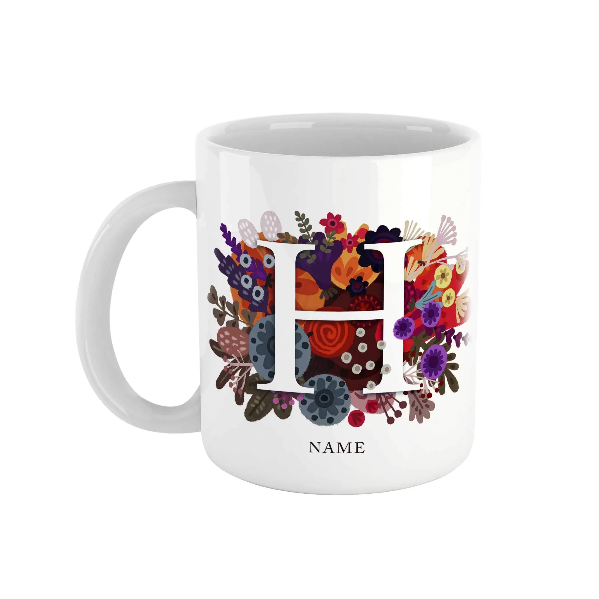 Burst of Colors Ceramic Mug