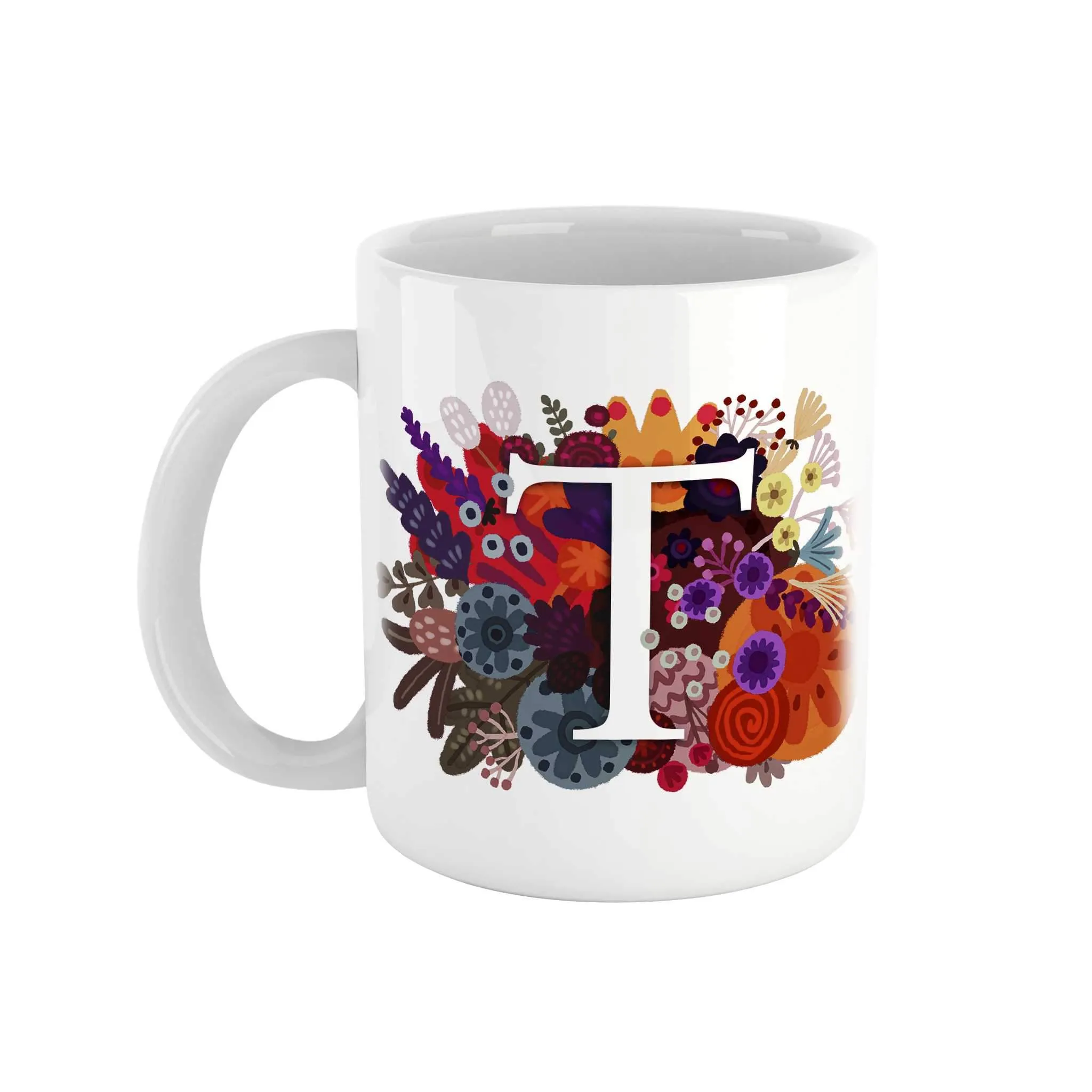 Burst of Colors Ceramic Mug