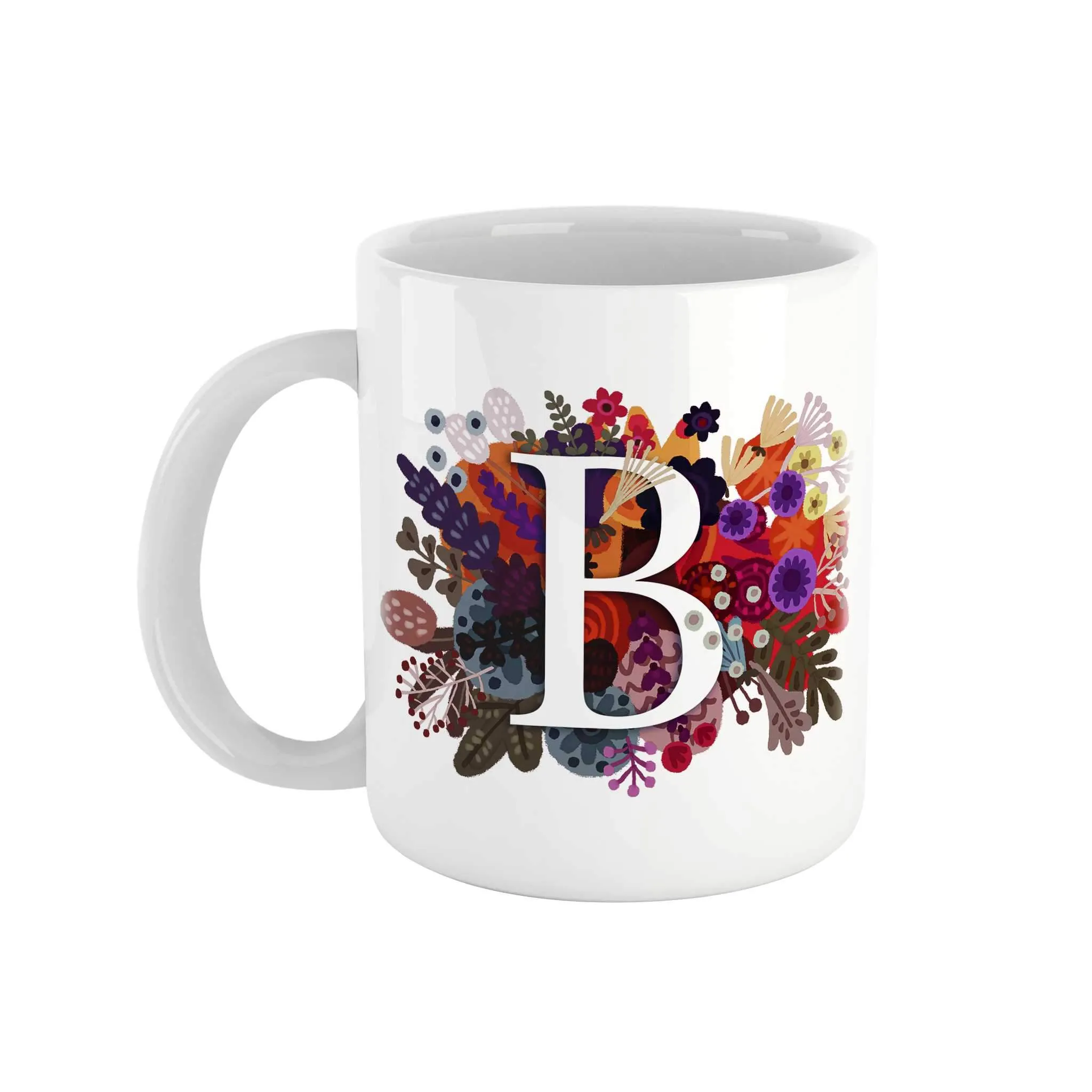 Burst of Colors Ceramic Mug