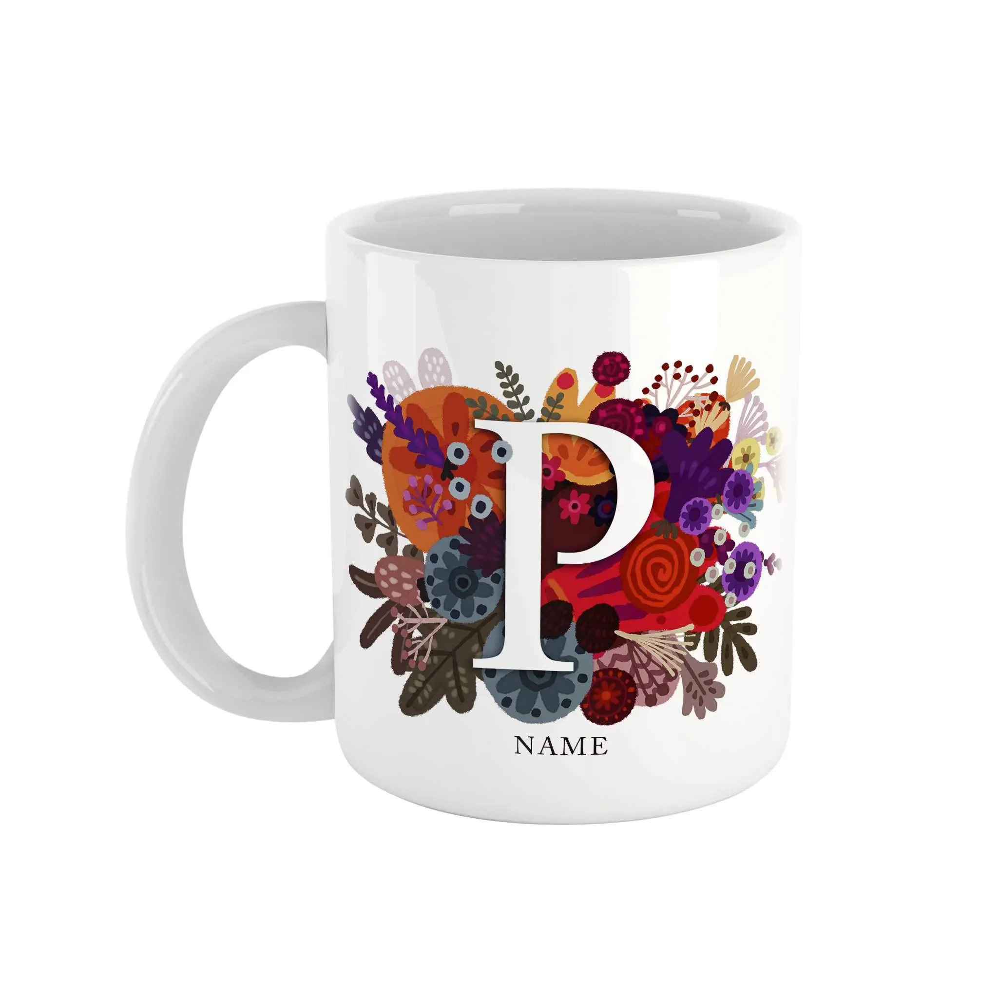 Burst of Colors Ceramic Mug