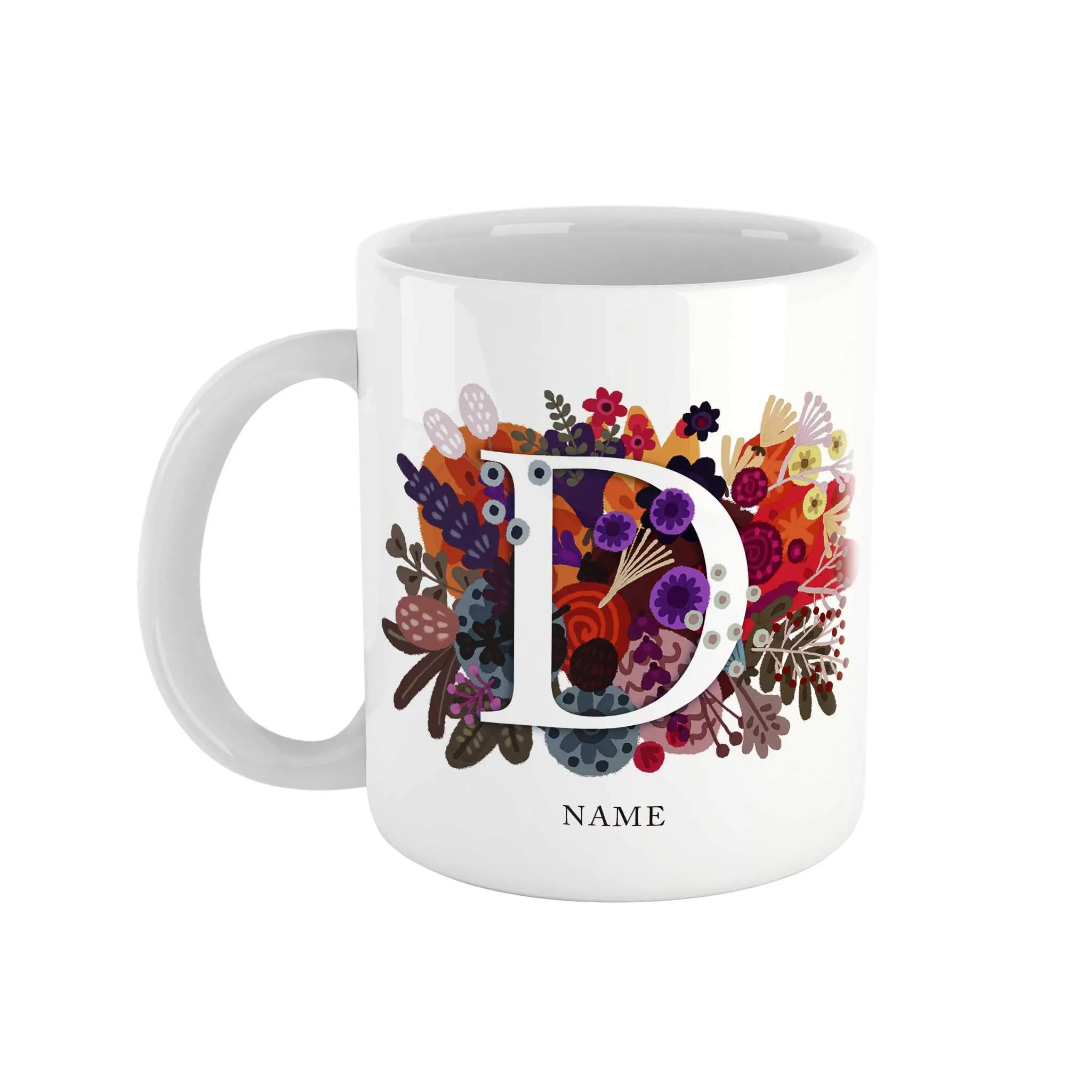 Burst of Colors Ceramic Mug