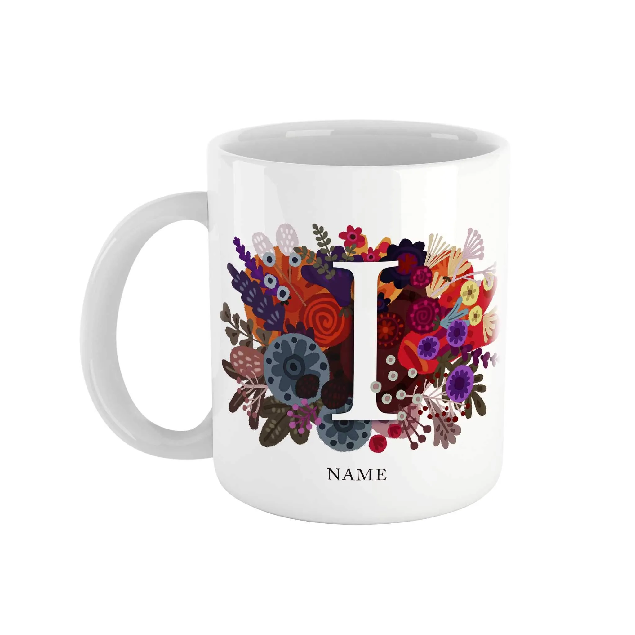 Burst of Colors Ceramic Mug