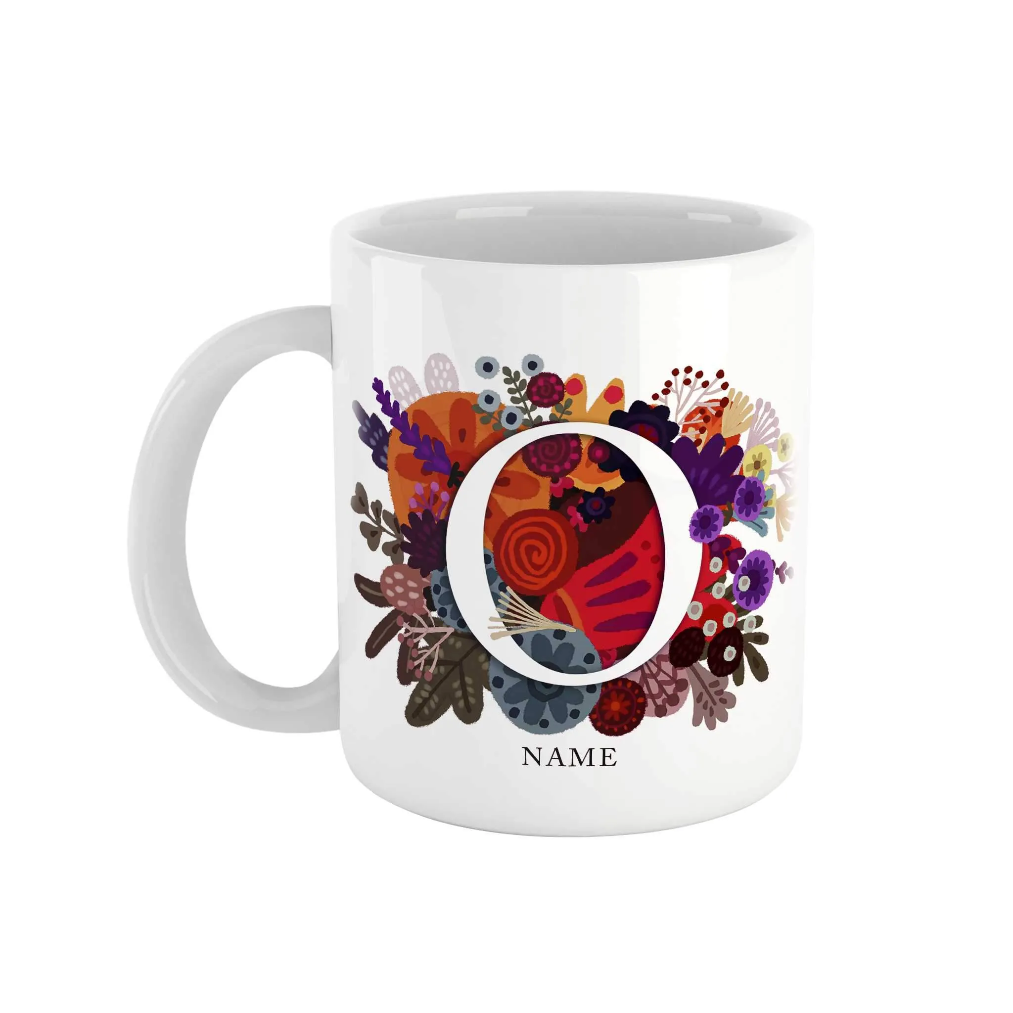 Burst of Colors Ceramic Mug