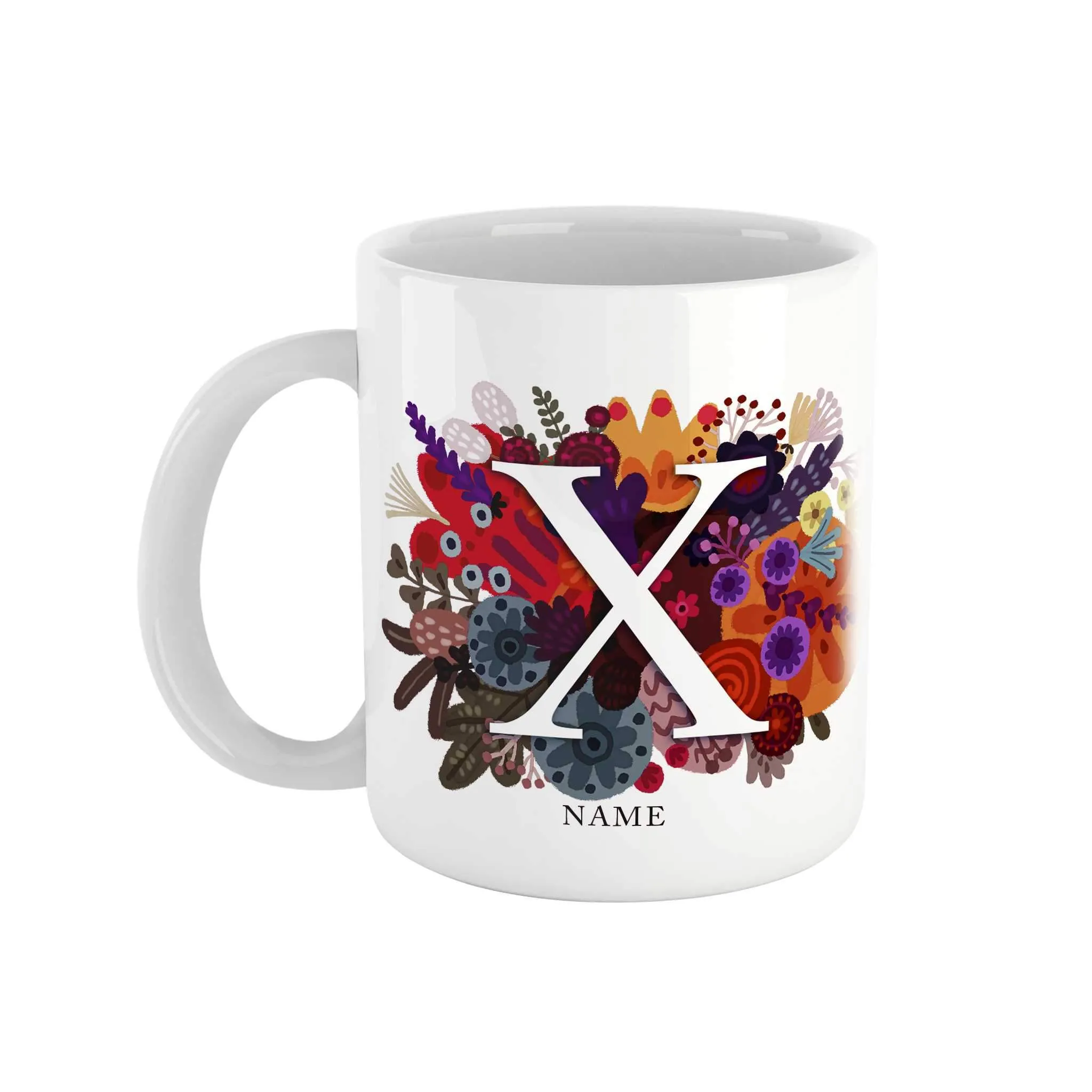 Burst of Colors Ceramic Mug