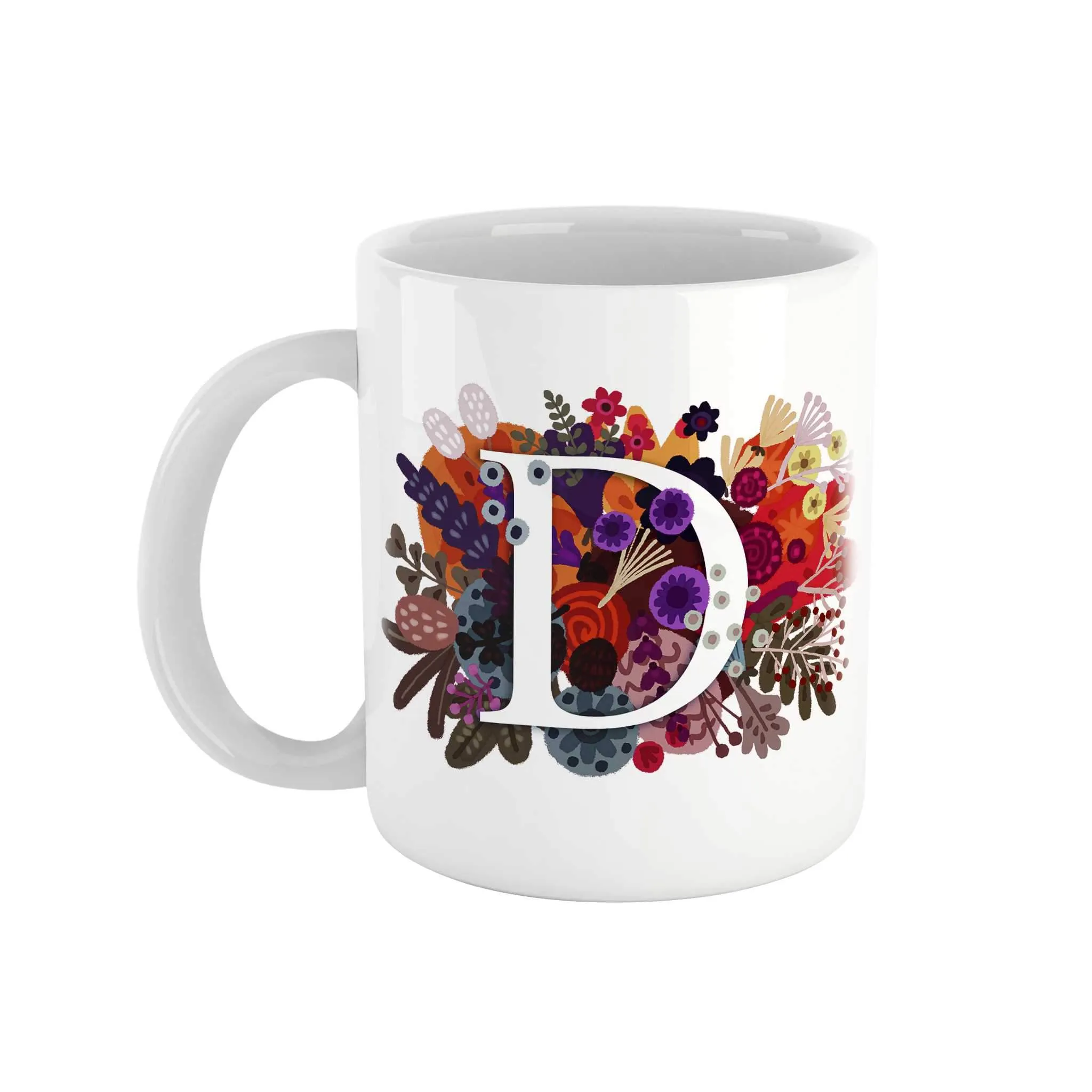 Burst of Colors Ceramic Mug