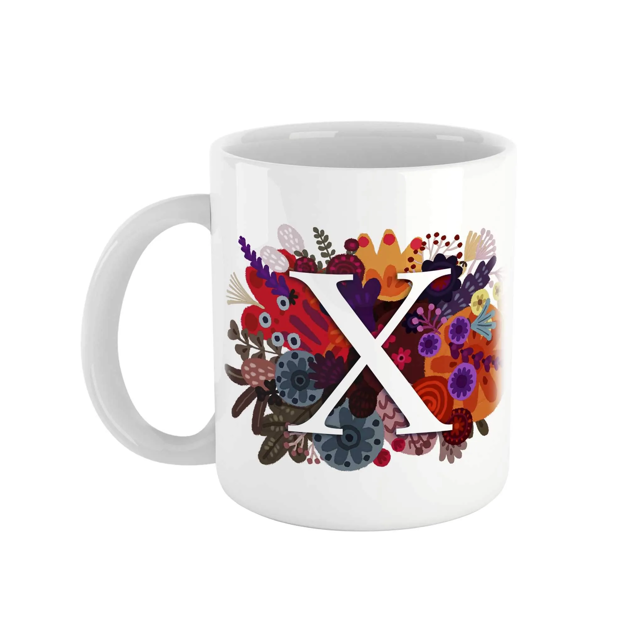 Burst of Colors Ceramic Mug