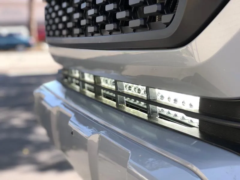 Cali Raised Lower Bumper Hidden LED Light Bar Kit For Tacoma (2016-2023)