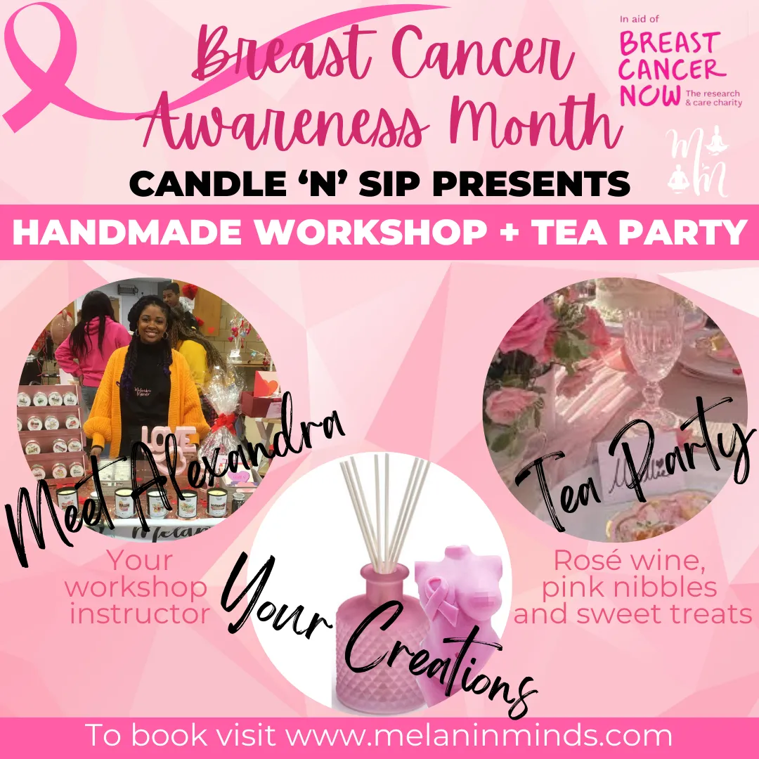 Candle 'n' Sip Breast Cancer Awareness | Milton Keynes